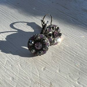 Mariana Drop Hoop Earrings